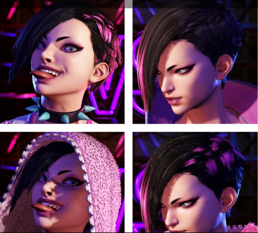 《街頭霸王6》韓蛛俐短發發型MOD