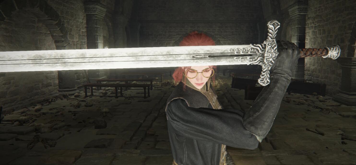 《艾爾登法環》銀色武器包MOD