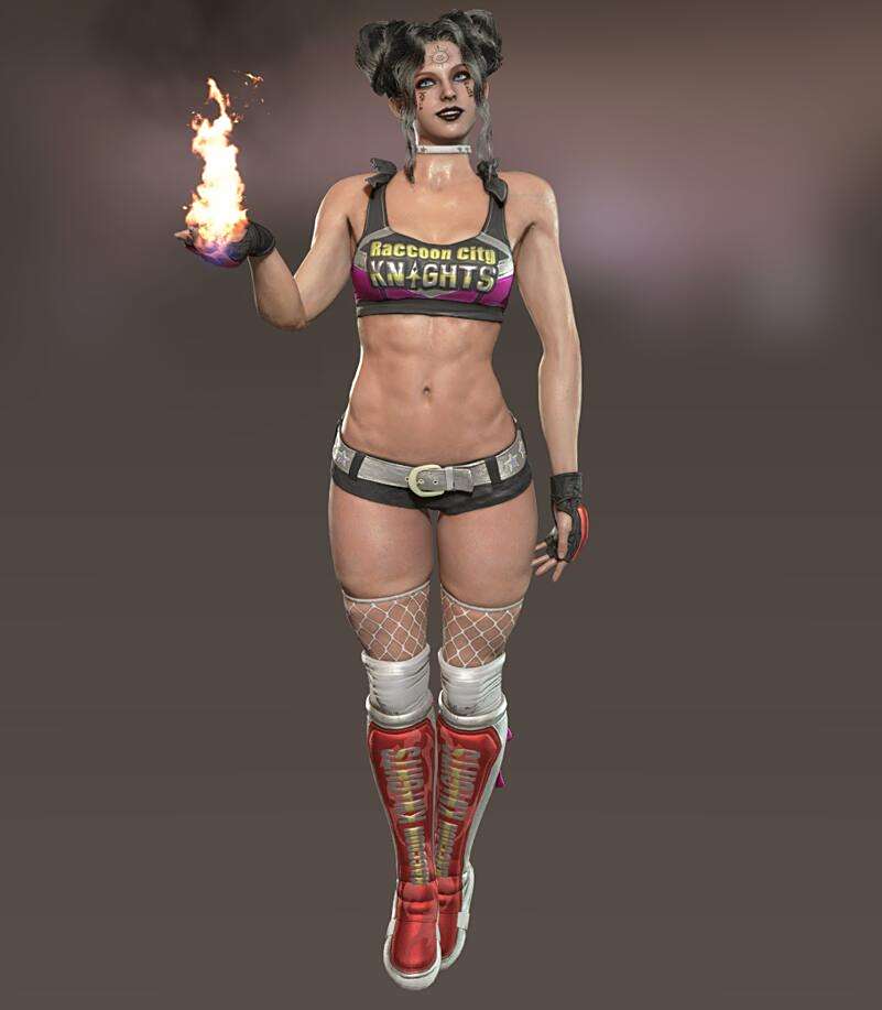 《生化危機4：重制版》阿什莉浣熊騎士性感完美MOD