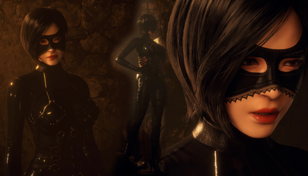 《生化危機(jī)4：重制版》艾達(dá)可破損黑膠戰(zhàn)衣MOD