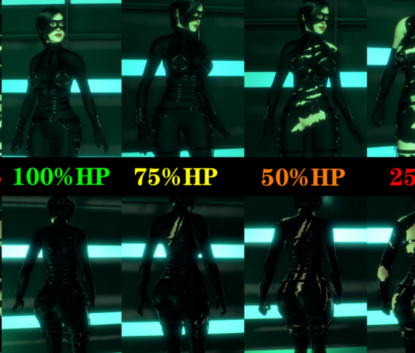 《生化危機(jī)4：重制版》艾達(dá)可破損黑膠戰(zhàn)衣MOD