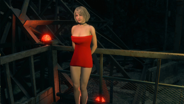 《生化危机4：重制版》阿什莉性感迷你裙MOD