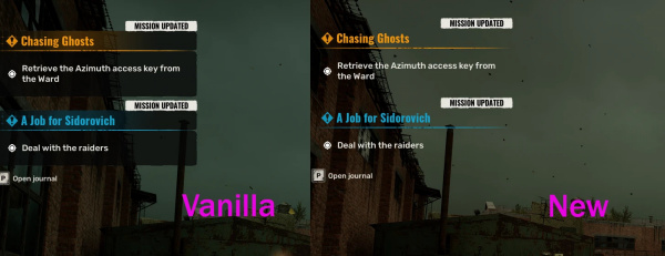 《潛行者2：切爾諾貝利之心》移除HUD背景MOD