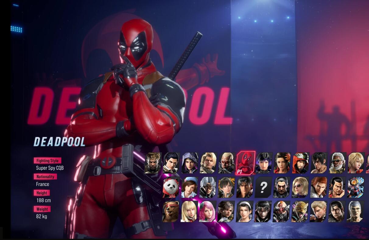 《鐵拳8》堡壘之夜版死侍MOD