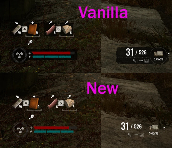 《潛行者2：切爾諾貝利之心》移除HUD背景MOD