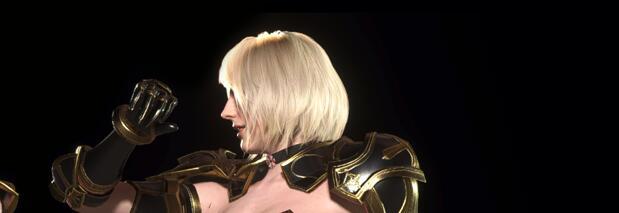 《生化危機4：重制版》阿什莉金色奧術騎士精簡護甲MOD