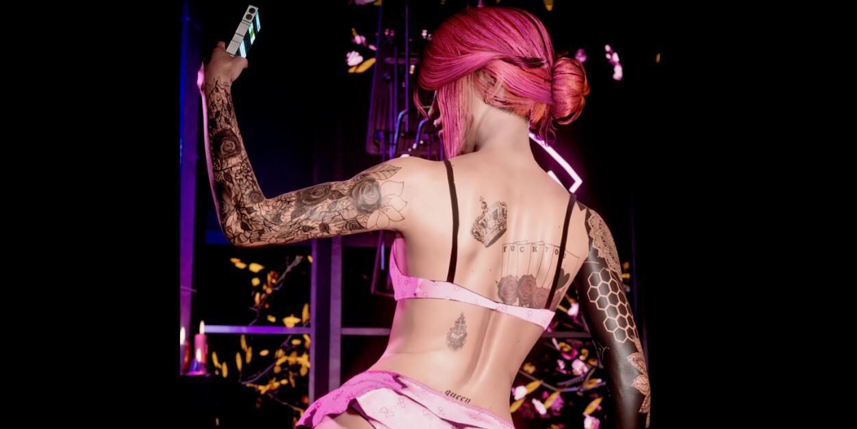 《賽博朋克2077》舒適的睡衣MOD