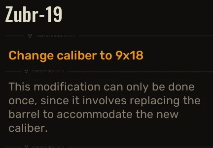 《潛行者2：切爾諾貝利之心》Zubr口徑變更MOD