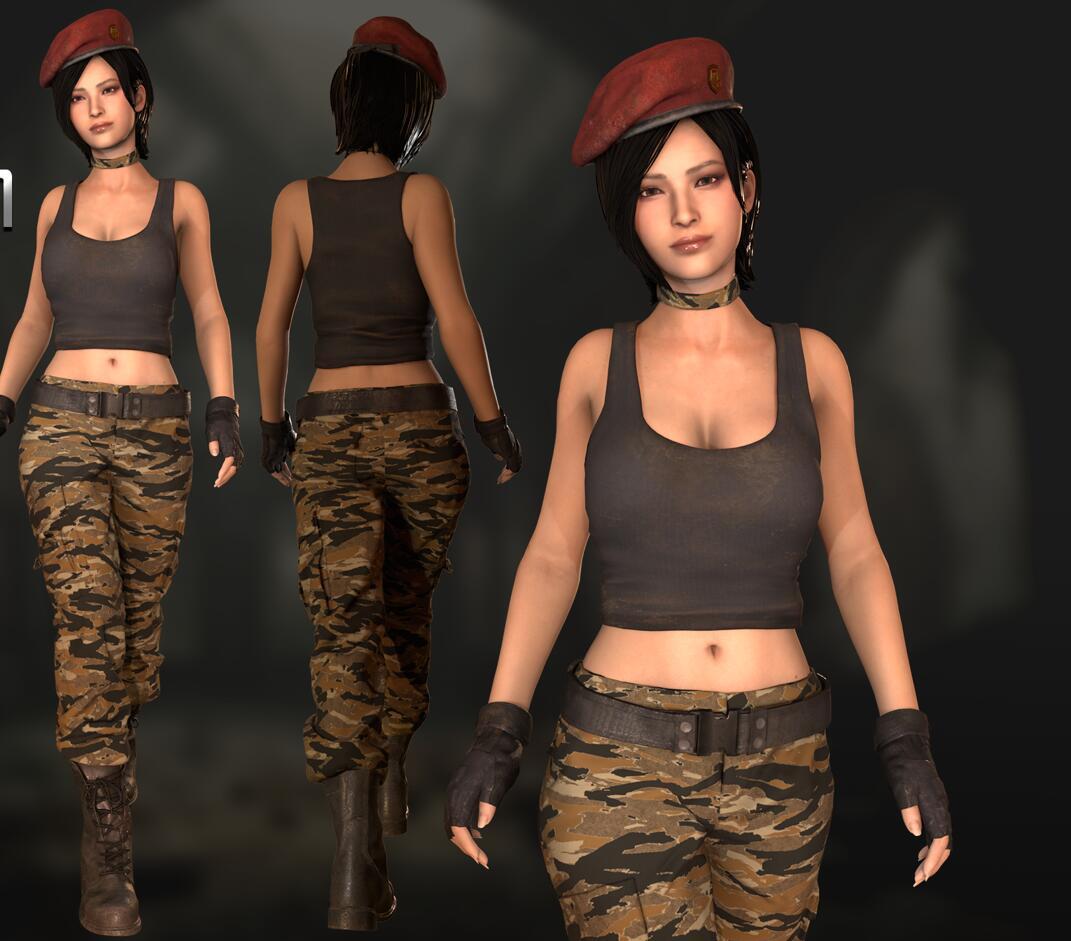 《生化危機(jī)4：重制版》艾達(dá)cos克勞斯MOD[需要DLC]