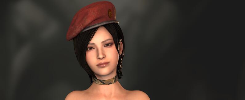 《生化危機4：重制版》艾達cos克勞斯無上衣MOD[需要DLC]