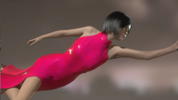 《生化危機(jī)4：重制版》艾達(dá)粉色乳膠旗袍MOD