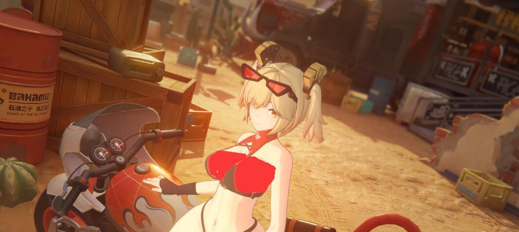 《絕區(qū)零》柏妮思性感比基尼MOD