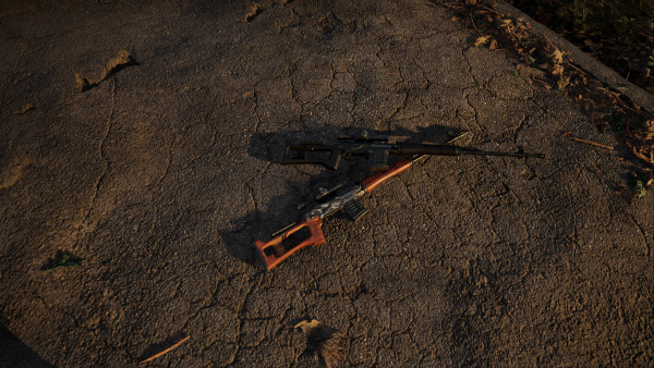 《潛行者2:切爾諾貝利之心》SVD黑木涂裝MOD