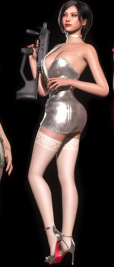 《生化危機4：重制版》艾達銀色德州游俠A風格MOD[需要DLC]