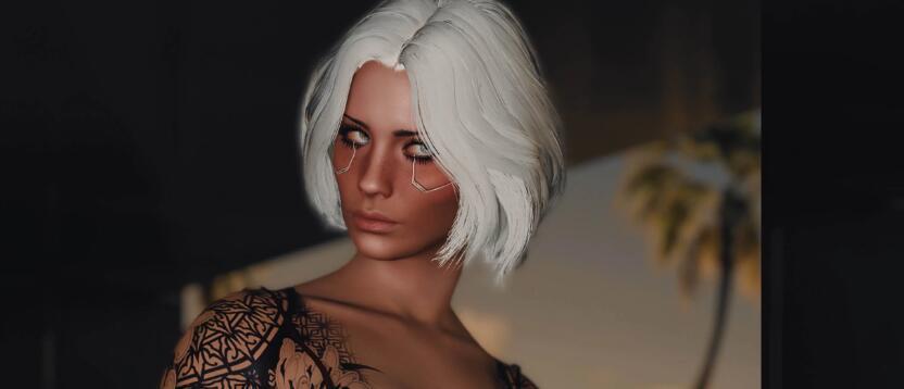 《賽博朋克2077》昏昏欲睡的服裝MOD