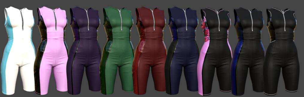 《賽博朋克2077》性感潛水衣MOD