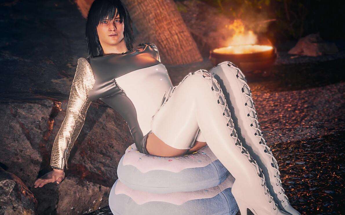 《賽博朋克2077》高跟長靴MOD