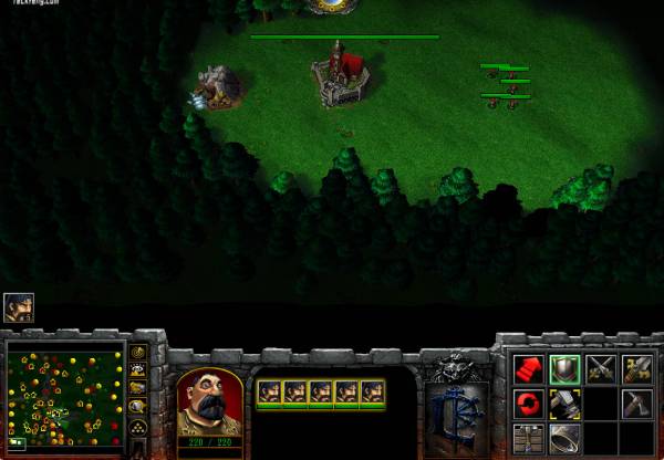 《魔獸爭(zhēng)霸3冰封王座》V1.27aRTS瘋狂的人機(jī)地圖