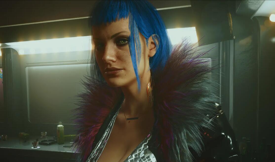 《賽博朋克2077》更加豐腴艾芙琳帕克MOD