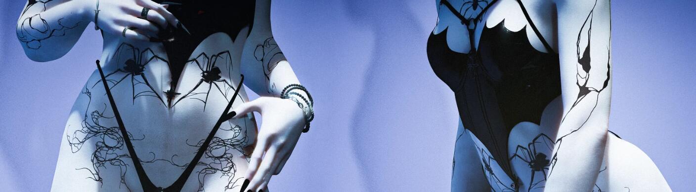 《賽博朋克2077》哥特式蜘蛛紋身MOD