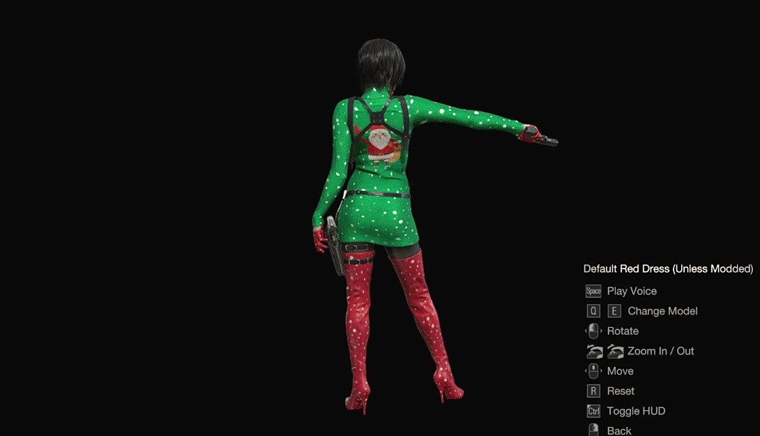 《生化危機4：重制版》艾達毛衣圣誕款MOD