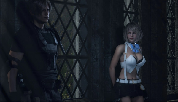 《生化危機4:重制版》阿什莉兔女郎緊身衣MOD