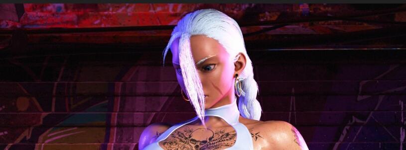 《街頭霸王6》嘉米C1皮膚紋理骷髏紋身曬痕MOD