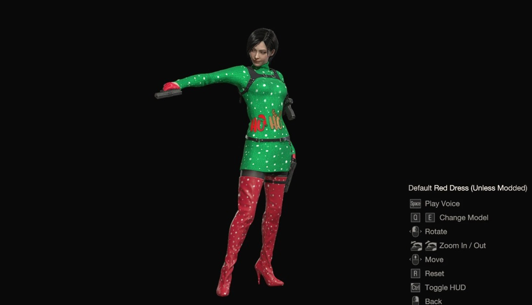 《生化危機4：重制版》艾達毛衣圣誕款MOD