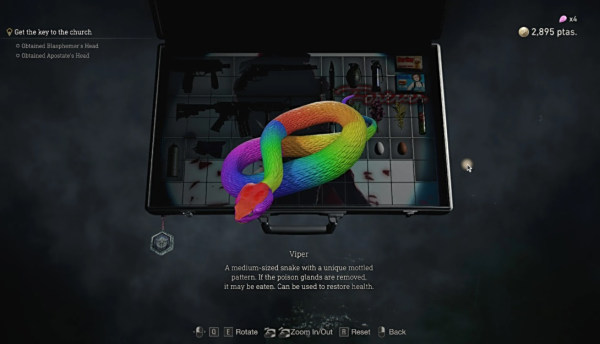 《生化危機(jī)4:重制版》彩虹蝰蛇M(jìn)OD