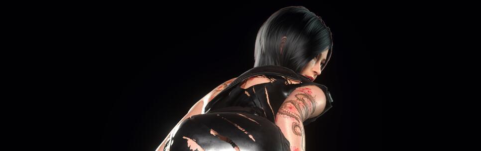 《生化危機4：重制版》艾達德州游俠A風格嚴重撕裂MOD[需要DLC]