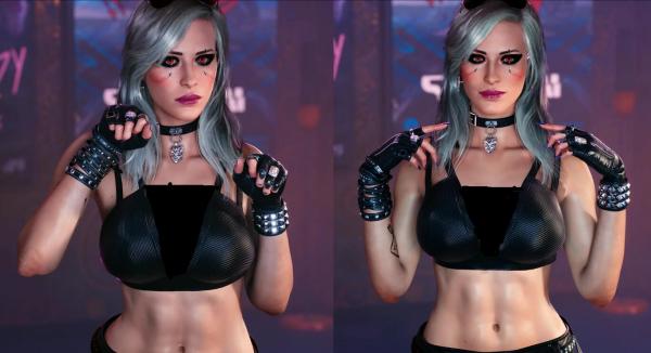 《賽博朋克2077》EBBP增強巨乳美體v4.0.4MOD[支持v2.2|身體前置]