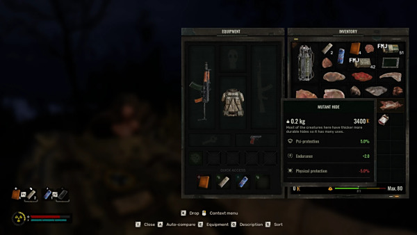 《潛行者2：切爾諾貝利之心》怪物掉落物品添加MOD