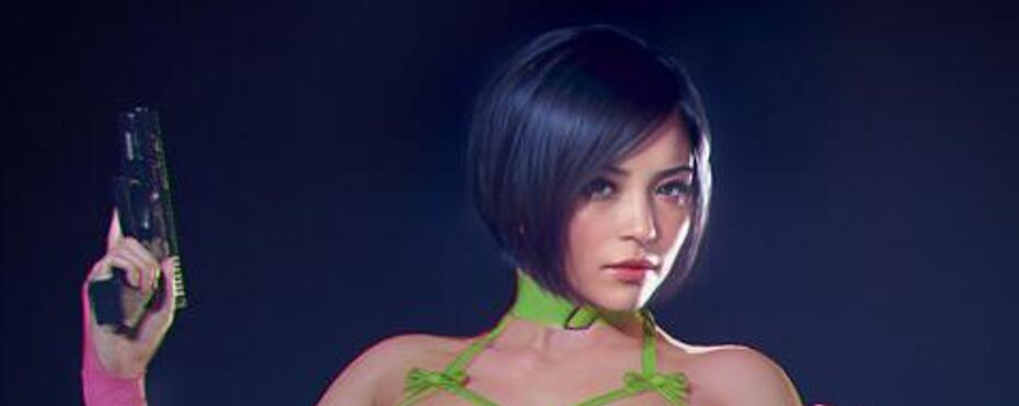 《生化危機4：重制版》艾達吊帶比基尼豐腴性感完美MOD[需要DLC]