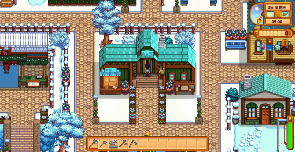 《星露谷物語》里奇賽德村漢化補丁