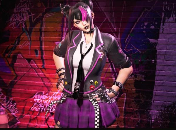 《街頭霸王6》韓蛛俐韓系學院風制服MOD