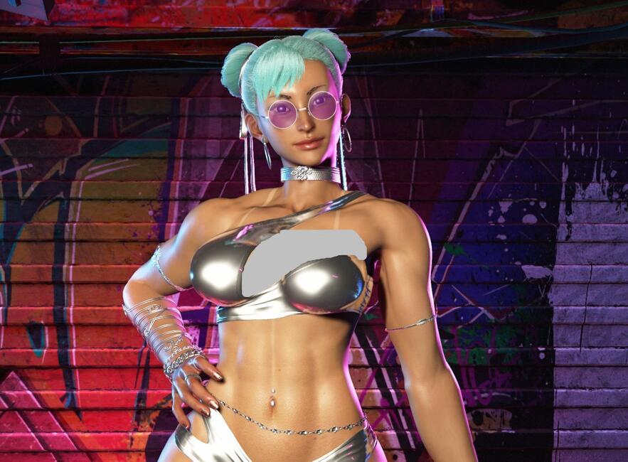 《街頭霸王6》春麗夏日辣妹無汗MOD