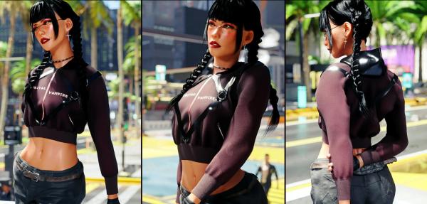 《賽博朋克2077》科技夾克MOD