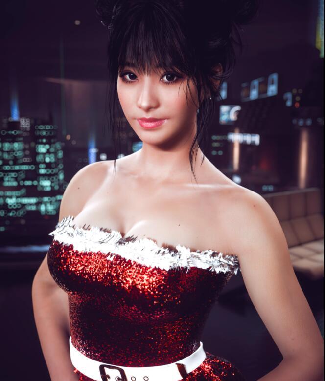 《賽博朋克2077》XRX假日圣誕連衣裙MOD