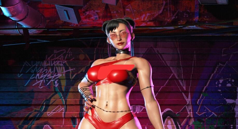 《街頭霸王6》春麗夏日辣妹墨鏡MOD