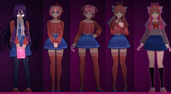 《米塔MiSide》心跳文学部服装MOD