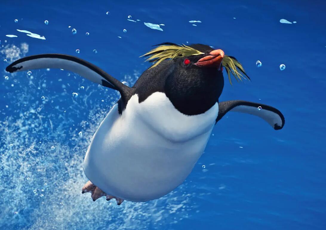 《動物園之星》新增物種南跳巖企鵝MOD