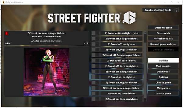 《街頭霸王6》嘉米cos終極弗雷娜合集MOD