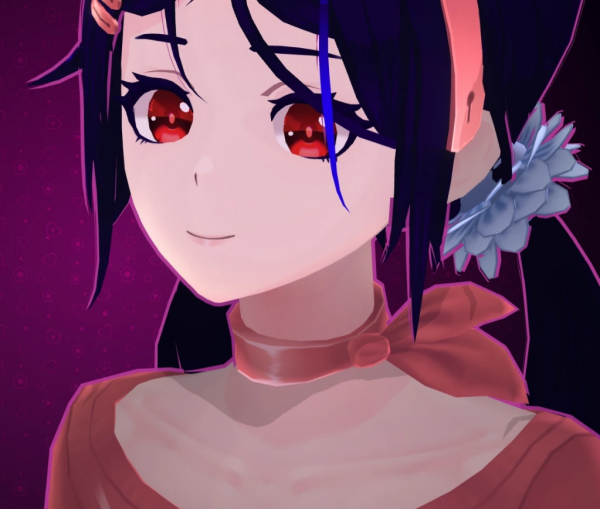 《米塔MiSide》深紫色頭發和紅色眼睛米塔MOD