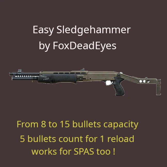 《潛行者2:切爾諾貝利之心》霰彈槍改進MOD