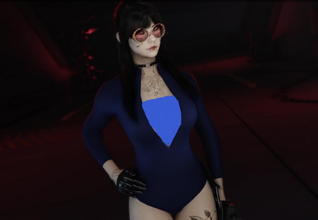 《賽博朋克2077》長袖連體衣MOD