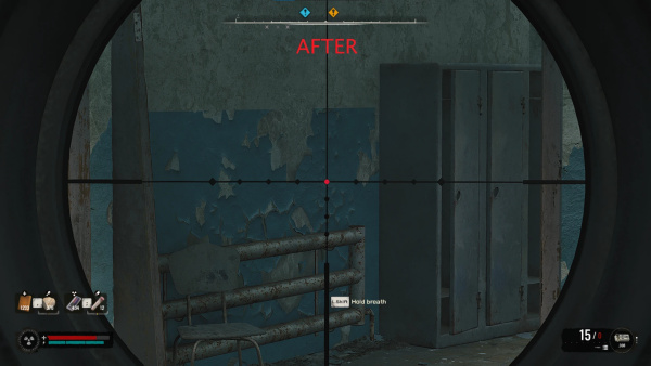 《潛行者2:切爾諾貝利之心》移除瞄準(zhǔn)鏡黑環(huán)MOD