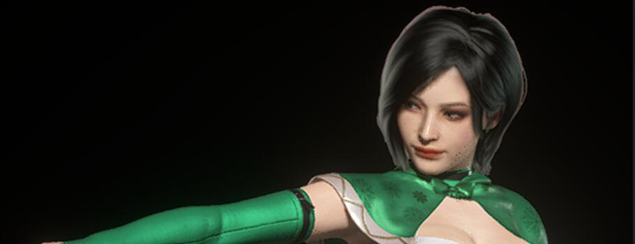 《生化危機4：重制版》艾達阿什莉綠色圣誕裝MOD[需要DLC]