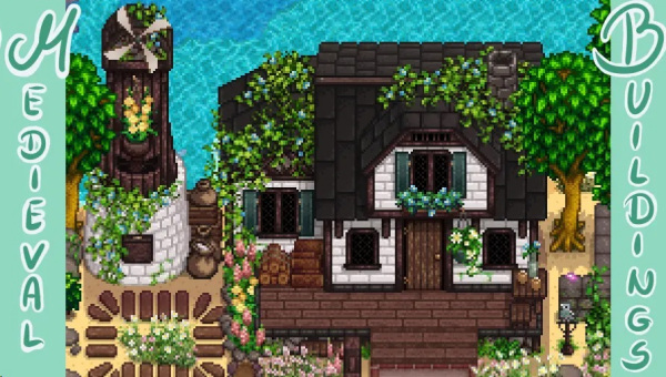 《星露谷物語(yǔ)》中世紀(jì)建筑v2.2MOD