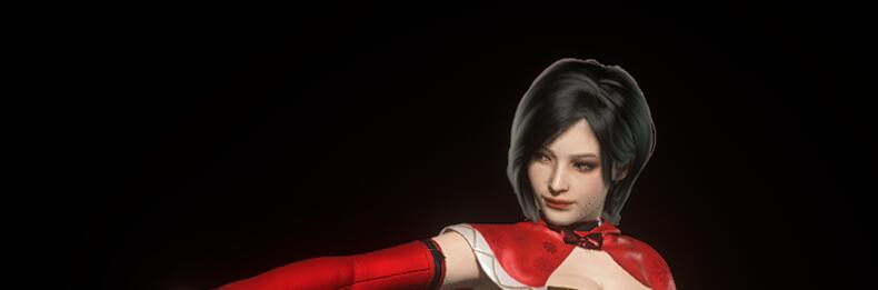 《生化危機4：重制版》艾達阿什莉紅金圣誕裝MOD[需要DLC]