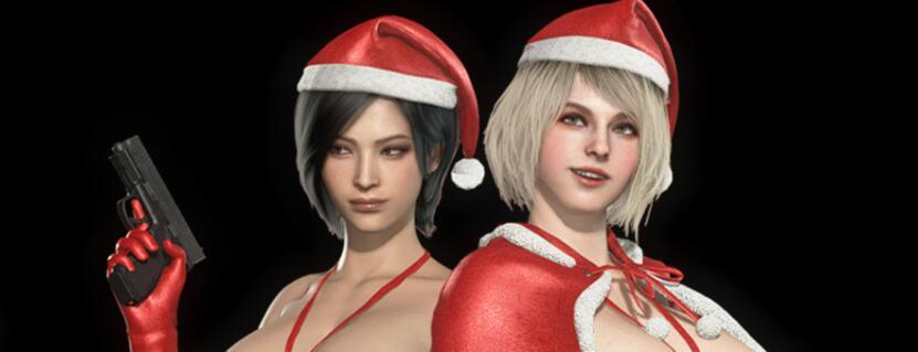 《生化危機4：重制版》艾達阿什莉淘氣圣誕裝MOD[需要DLC]